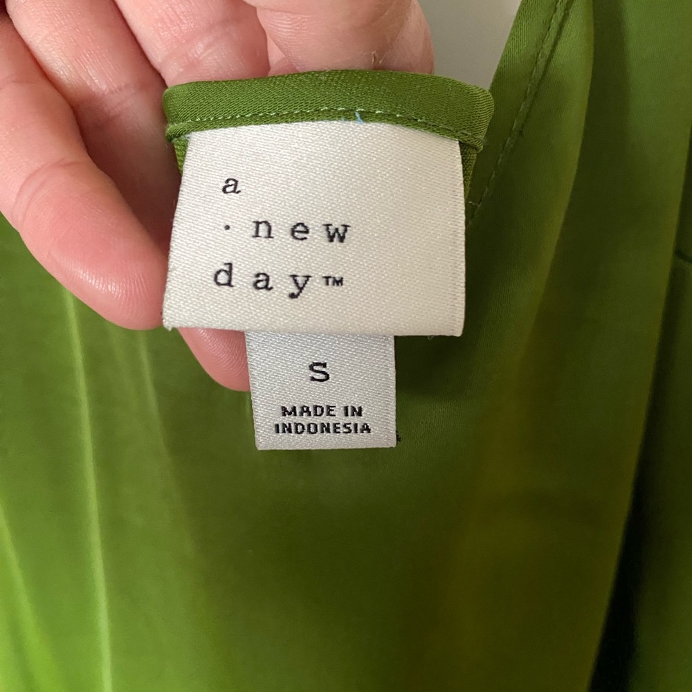 Green dress